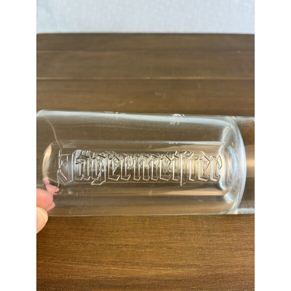 Jäegermeister Jaegermeister Shot glass w/ Embossed Logo 0.1L 0,1l / ra 7 oz EUC - Picture 2 of 8